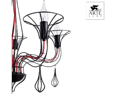 Подвесная люстра Artefact A3225LM-5BK Arte Lamp Подвесная люстра Artefact A3225LM-5BK Arte Lamp