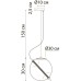 Подвесной светильник Нolly A3230SP-1PB Arte Lamp