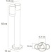 Наземный светильник Mistero A3302PA-1BK Arte Lamp