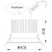 Точечный светильник Apertura A3307PL-1WH Arte Lamp