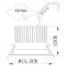 Точечный светильник Apertura A3315PL-1WH Arte Lamp