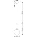 Подвесной светильник Bolla-sola A3315SP-1PB Arte Lamp