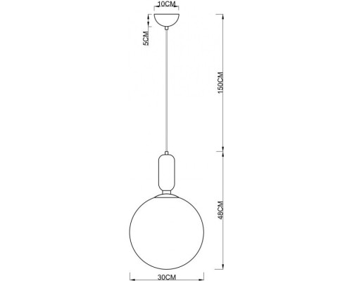 Подвесной светильник Bolla-sola A3330SP-1PB Arte Lamp Подвесной светильник Bolla-sola A3330SP-1PB Arte Lamp