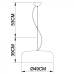 Подвесной светильник Paleolus A3401SP-3WH Arte Lamp