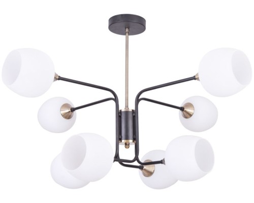 Потолочная люстра Skat A3564PL-8BK Arte Lamp Потолочная люстра Skat A3564PL-8BK Arte Lamp