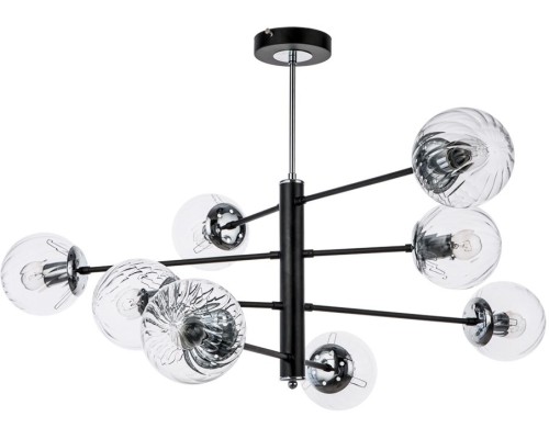 Потолочная люстра Segin A3566PL-8BK Arte Lamp Потолочная люстра Segin A3566PL-8BK Arte Lamp