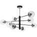 Потолочная люстра Segin A3566PL-8BK Arte Lamp