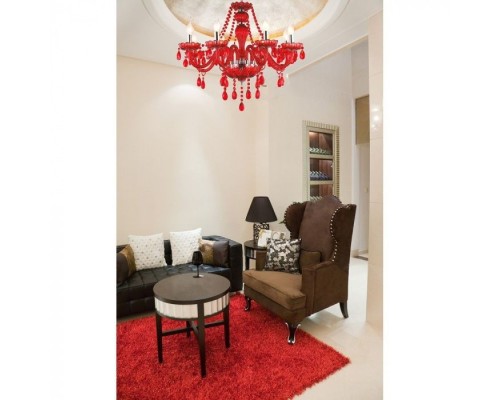 Подвесная люстра Teatro A3964LM-6RD Arte Lamp Подвесная люстра Teatro A3964LM-6RD Arte Lamp