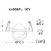 Точечный светильник Accento A4009PL-1GY Arte Lamp