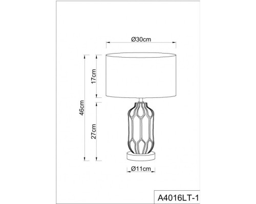 Настольная лампа Revati A4016LT-1BK Arte Lamp Настольная лампа Revati A4016LT-1BK Arte Lamp