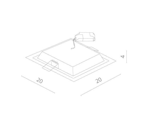 Точечный светильник Raggio A4018PL-1WH Arte Lamp