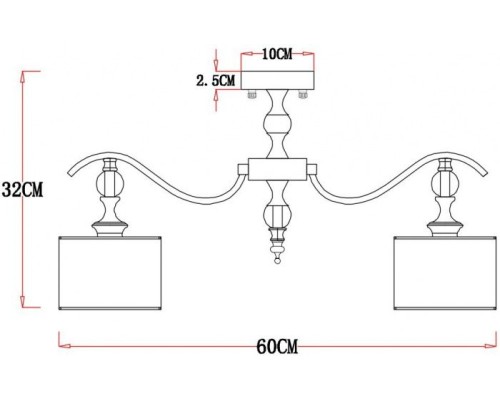 Потолочная люстра Ibiza A4038PL-5CC Arte Lamp Потолочная люстра Ibiza A4038PL-5CC Arte Lamp