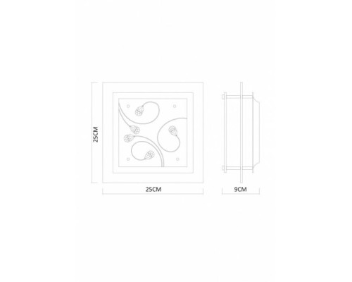Потолочный светильник Tiana A4042PL-1CC Arte Lamp Потолочный светильник Tiana A4042PL-1CC Arte Lamp