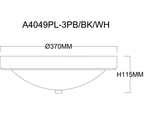 Потолочный светильник James A4049PL-3WH Arte Lamp Потолочный светильник James A4049PL-3WH Arte Lamp