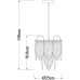 Подвесной светильник Evie A4052SP-1SG Arte Lamp