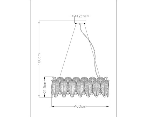 Подвесная люстра Evie A4052SP-8SG Arte Lamp Подвесная люстра Evie A4052SP-8SG Arte Lamp