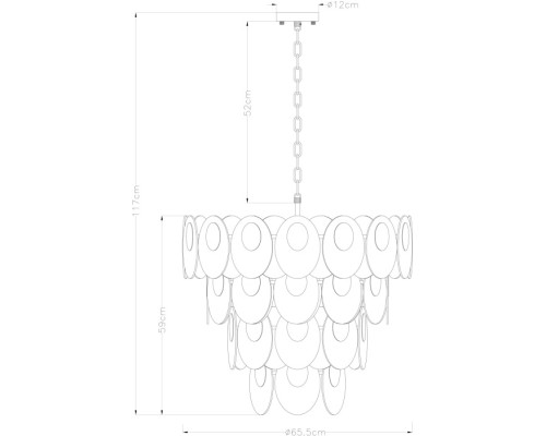 Подвесная люстра Rosabella A4067LM-11CC Arte Lamp Подвесная люстра Rosabella A4067LM-11CC Arte Lamp