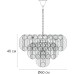 Подвесная люстра Evelyn A4073LM-12PB Arte Lamp