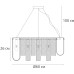 Подвесная люстра Denebola A4074LM-10CC Arte Lamp