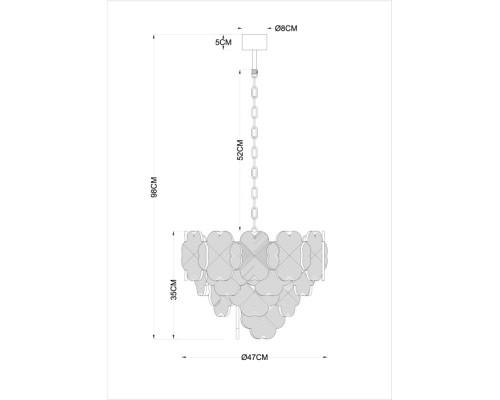 Подвесная люстра Mallika A4077LM-6GO Arte Lamp Подвесная люстра Mallika A4077LM-6GO Arte Lamp