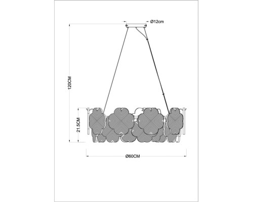 Подвесная люстра Mallika A4077SP-7GO Arte Lamp Подвесная люстра Mallika A4077SP-7GO Arte Lamp