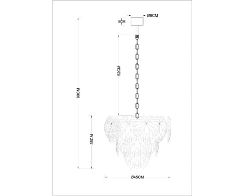 Подвесная люстра Kapri A4078LM-6GO Arte Lamp Подвесная люстра Kapri A4078LM-6GO Arte Lamp