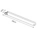 Настенный светильник Tratto A4101AP-3WH Arte Lamp