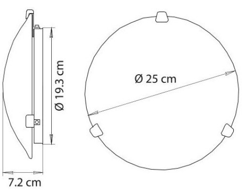 Настенно-потолочный светильник Ornament A4120PL-1CC Arte Lamp Настенно-потолочный светильник Ornament A4120PL-1CC Arte Lamp