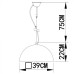 Подвесной светильник Rome A4175SP-1BK Arte Lamp