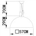 Подвесной светильник Rome A4176SP-1BK Arte Lamp