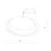 Точечный светильник Raggio A4210PL-1WH Arte Lamp