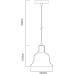 Подвесной светильник Amiata A4255SP-1SM Arte Lamp