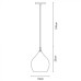 Подвесной светильник Bicchiere A4283SP-1CC Arte Lamp