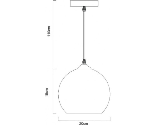 Подвесной светильник Splendido A4285SP-1AM Arte Lamp Подвесной светильник Splendido A4285SP-1AM Arte Lamp