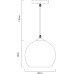 Подвесной светильник Splendido A4285SP-1AM Arte Lamp
