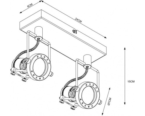 Спот Costruttore A4300AP-2WH Arte Lamp Спот Costruttore A4300AP-2WH Arte Lamp