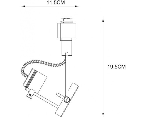 Трековый светильник Costruttore A4300PL-1BK Arte Lamp Трековый светильник Costruttore A4300PL-1BK Arte Lamp