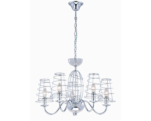 Подвесная люстра Cage A4320LM-5CC Arte Lamp Подвесная люстра Cage A4320LM-5CC Arte Lamp