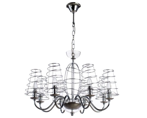 Подвесная люстра Cage A4320LM-8CC Arte Lamp Подвесная люстра Cage A4320LM-8CC Arte Lamp