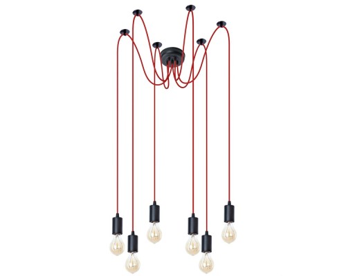 Подвесная люстра Bender A4322SP-6RD Arte Lamp Подвесная люстра Bender A4322SP-6RD Arte Lamp