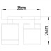 Потолочный светильник Quadro A4402PL-4BK Arte Lamp