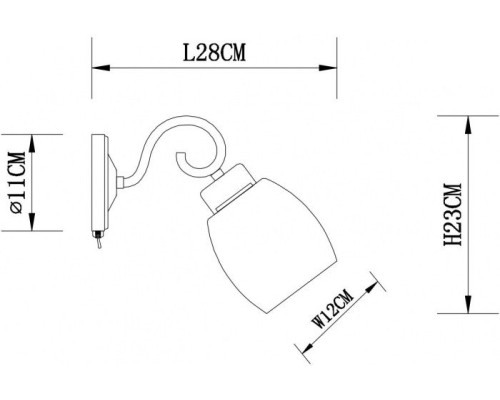 Бра Krit A4505AP-1BK Arte Lamp Бра Krit A4505AP-1BK Arte Lamp