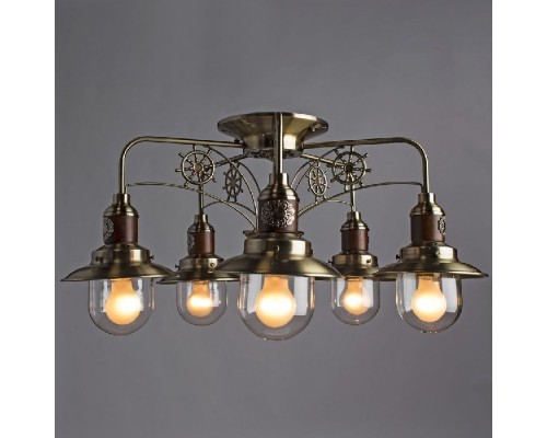 Потолочная люстра Sailor A4524PL-5AB Arte Lamp Потолочная люстра Sailor A4524PL-5AB Arte Lamp