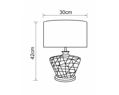 Настольная лампа Caligostro A4525LT-1CC Arte Lamp Настольная лампа Caligostro A4525LT-1CC Arte Lamp