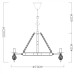 Подвесная люстра Cartwheel A4550LM-6CK Arte Lamp