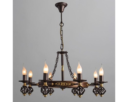 Подвесная люстра Cartwheel A4550LM-8CK Arte Lamp Подвесная люстра Cartwheel A4550LM-8CK Arte Lamp