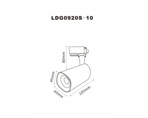 Трековый светильник Barut A4561PL-1BK Arte Lamp Трековый светильник Barut A4561PL-1BK Arte Lamp