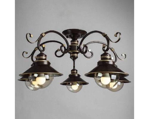 Потолочная люстра Grazioso A4577PL-5CK Arte Lamp Потолочная люстра Grazioso A4577PL-5CK Arte Lamp