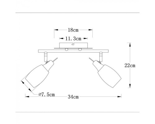 Спот Volare A4590AP-2SS Arte Lamp Спот Volare A4590AP-2SS Arte Lamp