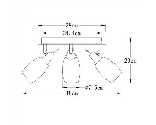 Спот Volare A4590PL-3SS Arte Lamp Спот Volare A4590PL-3SS Arte Lamp